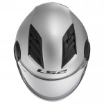 Casco jet LS2 Helmets OF562 AIRFLOW L SOLID Silver - Micasco.es Casco jet LS2 Helmets OF562 AIRFLOW L SOLID Silver - Micasco.es - Tu tienda de cascos de moto