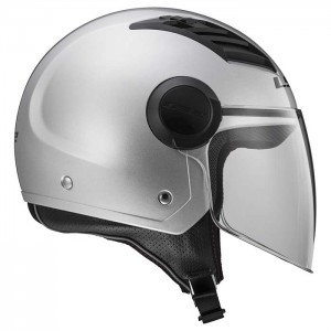 Casco jet LS2 Helmets OF562 AIRFLOW L SOLID Silver - Micasco.es Casco jet LS2 Helmets OF562 AIRFLOW L SOLID Silver - Micasco.es - Tu tienda de cascos de moto