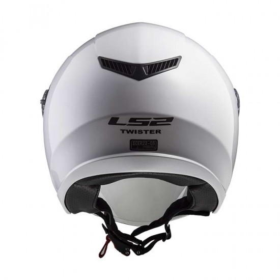 Casco jet LS2 OF573 TWISTER II Solid White - Micasco.es - Tu tienda de cascos de moto