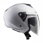 Casco jet LS2 OF573 TWISTER II Solid White - Micasco.es Casco jet LS2 OF573 TWISTER II Solid White - Micasco.es - Tu tienda de cascos de moto