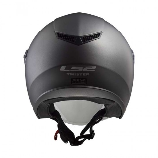 Casco jet LS2 OF573 TWISTER II Solid Matt Titanium - Micasco.es Casco jet LS2 OF573 TWISTER II Solid Matt Titanium - Micasco.es - Tu tienda de cascos de moto