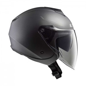Casco jet LS2 OF573 TWISTER II Solid Matt Titanium - Micasco.es Casco jet LS2 OF573 TWISTER II Solid Matt Titanium - Micasco.es - Tu tienda de cascos de moto