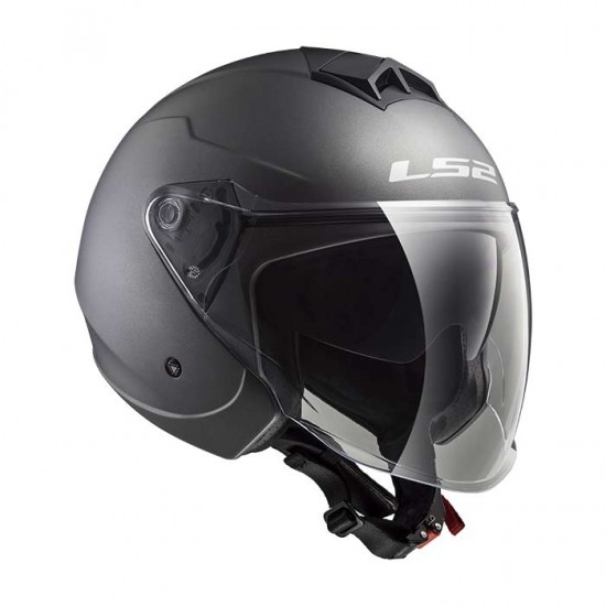 Casco jet LS2 OF573 TWISTER II Solid Matt Titanium - Micasco.es Casco jet LS2 OF573 TWISTER II Solid Matt Titanium - Micasco.es - Tu tienda de cascos de moto