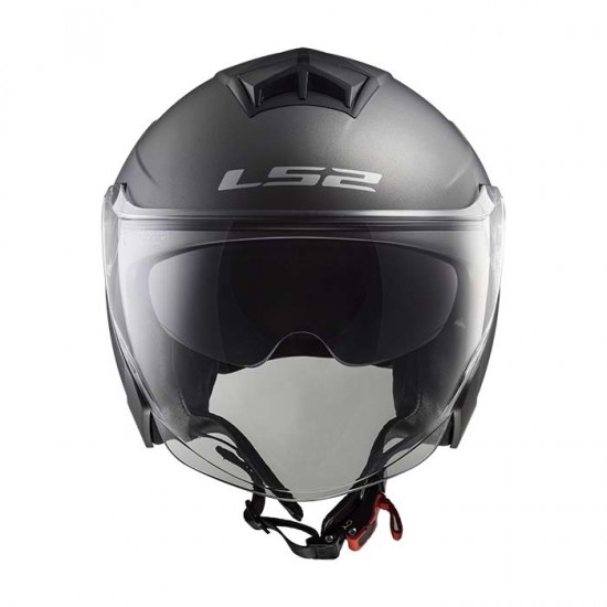 Casco jet LS2 OF573 TWISTER II Solid Matt Titanium - Micasco.es Casco jet LS2 OF573 TWISTER II Solid Matt Titanium - Micasco.es - Tu tienda de cascos de moto