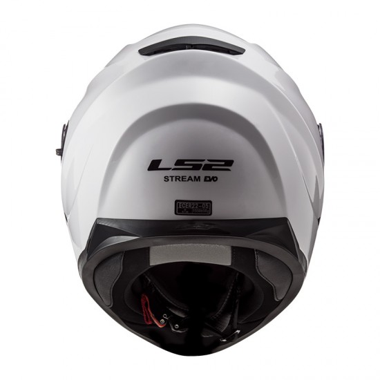 Casco integral LS2 Helmets FF320 STREAM EVO SOLID White - Micasco.es - Tu tienda de cascos de moto