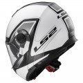 SUPEROFERTA Casco convertible LS2 Helmets FF325 STROBE CIVIK White Black