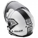 SUPEROFERTA Casco convertible LS2 Helmets FF325 STROBE CIVIK White Black - Micasco.es - Tu tienda de cascos de moto