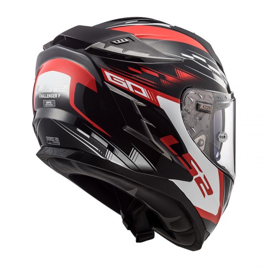 SUPEROFERTA Casco integral LS2 FF327 Challenger GP Black Red - Micasco.es - Tu tienda de cascos de moto