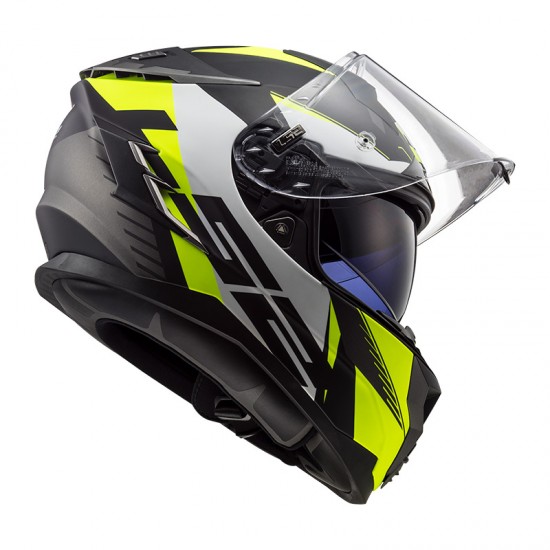 SUPEROFERTA Casco integral LS2 FF327 Challenger Squadron Matt H-V Yellow - Micasco.es - Tu tienda de cascos de moto