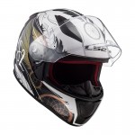 Casco integral LS2 Helmets FF353 RAPID Boho White Black Pink - Micasco.es - Tu tienda de cascos de moto