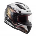 Casco integral LS2 Helmets FF353 RAPID Boho White Black Pink
