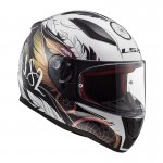 Casco integral LS2 Helmets FF353 RAPID Boho White Black Pink - Micasco.es - Tu tienda de cascos de moto