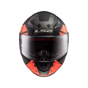 Casco integral LS2 Helmets FF353 RAPID Deadbolt Matt Black Orange - Micasco.es - Tu tienda de cascos de moto