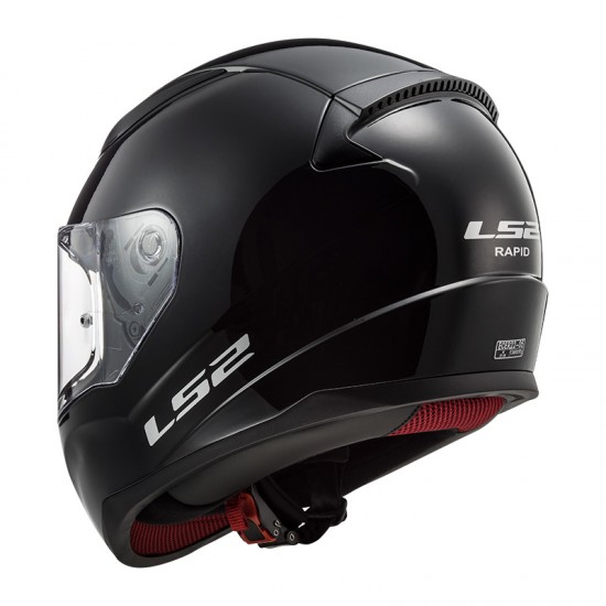 Casco integral LS2 Helmets FF353 RAPID Solid Black - Micasco.es - Tu tienda de cascos de moto