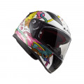 SUPEROFERTA Casco INFANTIL LS2 Helmets FF353J RAPID MINI CRAZY POP White Pink