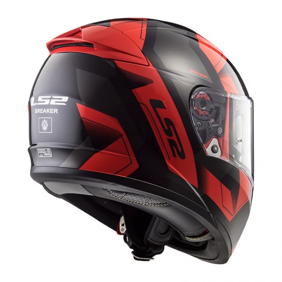 SUPEROFERTA Casco integral LS2 FF390 BREAKER Physics Black Red - Micasco.es - Tu tienda de cascos de moto