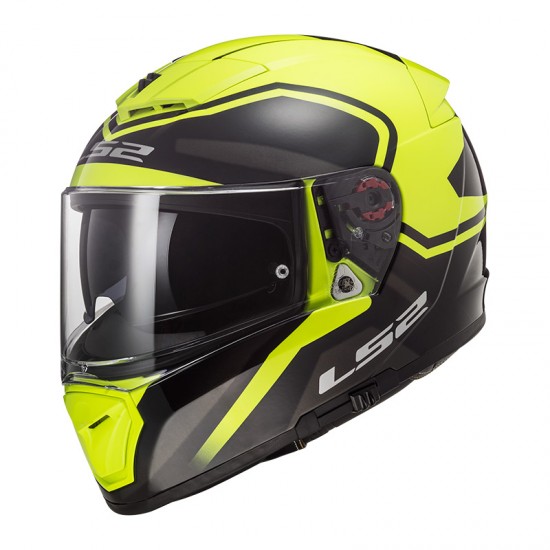 SUPEROFERTA Casco integral LS2 FF390 BREAKER Bold Black H-V Yellow - Micasco.es - Tu tienda de cascos de moto