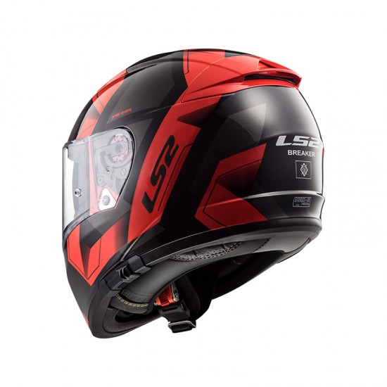 SUPEROFERTA Casco integral LS2 FF390 BREAKER Physics Black Red - Micasco.es - Tu tienda de cascos de moto