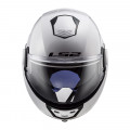 Casco convertible LS2 Helmets FF399 VALIANT SOLID White