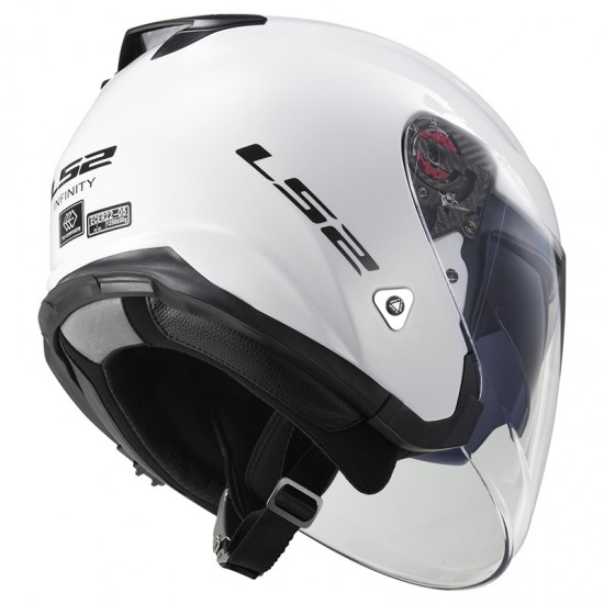 Casco jet LS2 Helmets OF521 INFINITY SOLID White - Micasco.es Casco jet LS2 Helmets OF521 INFINITY SOLID White - Micasco.es - Tu tienda de cascos de moto