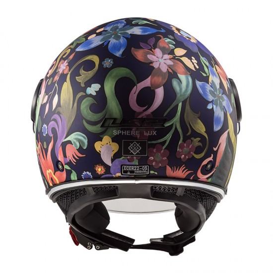 Casco jet LS2 Helmets OF558 SPHERE LUX Bloom Blue Pink - Micasco.es Casco jet LS2 Helmets OF558 SPHERE LUX Bloom Blue Pink - Micasco.es - Tu tienda de cascos de moto
