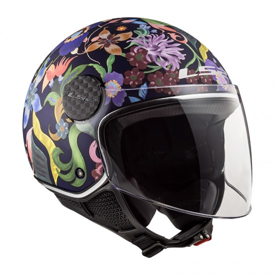 Casco jet LS2 Helmets OF558 SPHERE LUX Bloom Blue Pink - Micasco.es Casco jet LS2 Helmets OF558 SPHERE LUX Bloom Blue Pink - Micasco.es - Tu tienda de cascos de moto