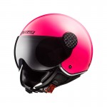 Casco jet LS2 Helmets OF558 SPHERE LUX Solid Fluo Pink - Micasco.es - Tu tienda de cascos de moto