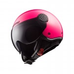 Casco jet LS2 Helmets OF558 SPHERE LUX Solid Fluo Pink - Micasco.es - Tu tienda de cascos de moto