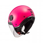 Casco jet LS2 Helmets OF558 SPHERE LUX Solid Fluo Pink - Micasco.es - Tu tienda de cascos de moto