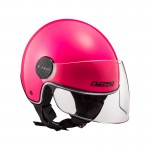Casco jet LS2 Helmets OF558 SPHERE LUX Solid Fluo Pink - Micasco.es - Tu tienda de cascos de moto