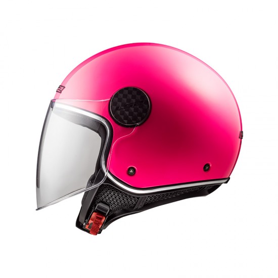 Casco jet LS2 Helmets OF558 SPHERE LUX Solid Fluo Pink - Micasco.es - Tu tienda de cascos de moto