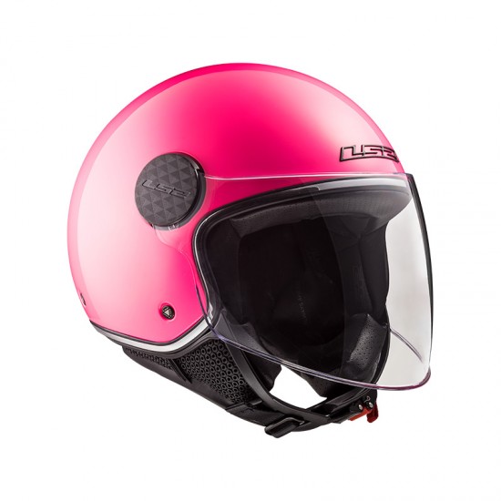 Casco jet LS2 Helmets OF558 SPHERE LUX Solid Fluo Pink - Micasco.es - Tu tienda de cascos de moto