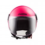 Casco jet LS2 Helmets OF558 SPHERE LUX Solid Fluo Pink - Micasco.es - Tu tienda de cascos de moto