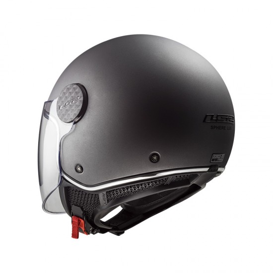 Casco jet LS2 Helmets OF558 SPHERE LUX Solid Matt Titanium - Micasco.es - Tu tienda de cascos de moto