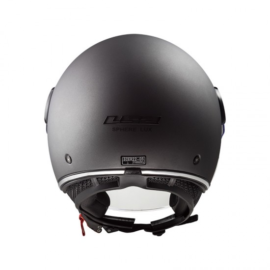 Casco jet LS2 Helmets OF558 SPHERE LUX Solid Matt Titanium - Micasco.es - Tu tienda de cascos de moto