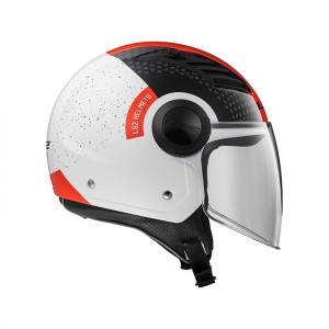 Casco jet LS2 Helmets OF562 AIRFLOW L CONDOR White Black Red - Micasco.es Casco jet LS2 Helmets OF562 AIRFLOW L CONDOR White Black Red - Micasco.es - Tu tienda de cascos de moto
