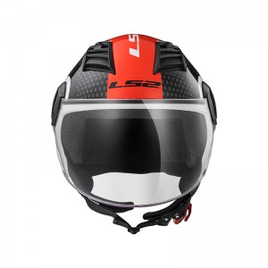 Casco jet LS2 Helmets OF562 AIRFLOW L CONDOR White Black Red - Micasco.es Casco jet LS2 Helmets OF562 AIRFLOW L CONDOR White Black Red - Micasco.es - Tu tienda de cascos de moto