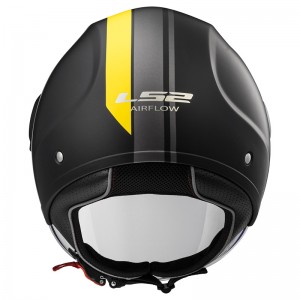 Casco jet LS2 Helmets OF562 AIRFLOW L METROPOLIS Matt Black Yellow - Micasco.es Casco jet LS2 Helmets OF562 AIRFLOW L METROPOLIS Matt Black Yellow - Micasco.es - Tu tienda de cascos de moto
