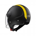 Casco jet LS2 Helmets OF562 AIRFLOW L METROPOLIS Matt Black Yellow - Micasco.es Casco jet LS2 Helmets OF562 AIRFLOW L METROPOLIS Matt Black Yellow - Micasco.es - Tu tienda de cascos de moto