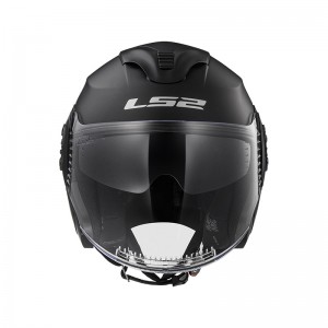 Casco jet LS2 Helmets OF570 VERSO Solid Matt Black - Micasco.es - Tu tienda de cascos de moto
