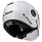 Casco jet LS2 Helmets OF570 VERSO Solid White - Micasco.es - Tu tienda de cascos de moto