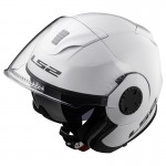 Casco jet LS2 Helmets OF570 VERSO Solid White - Micasco.es - Tu tienda de cascos de moto