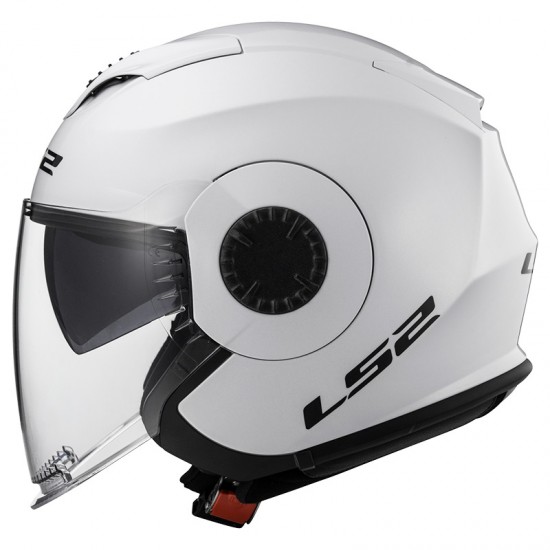 Casco jet LS2 Helmets OF570 VERSO Solid White - Micasco.es - Tu tienda de cascos de moto