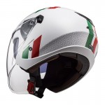 Casco jet LS2 OF573 TWISTER II Combo White Green Red - Micasco.es Casco jet LS2 OF573 TWISTER II Combo White Green Red - Micasco.es - Tu tienda de cascos de moto