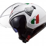 Casco jet LS2 OF573 TWISTER II Combo White Green Red - Micasco.es Casco jet LS2 OF573 TWISTER II Combo White Green Red - Micasco.es - Tu tienda de cascos de moto