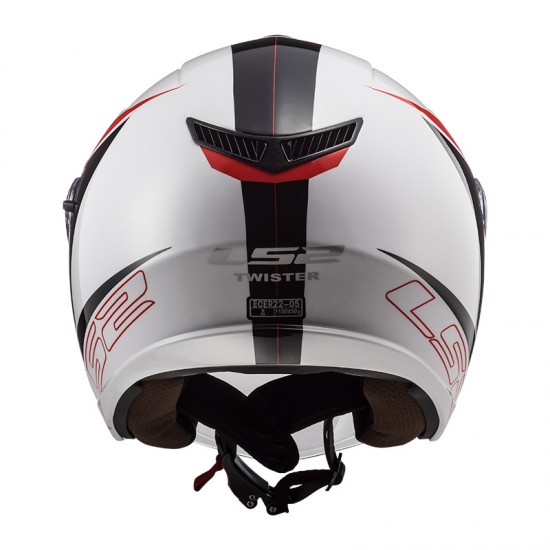 Casco jet LS2 OF573 TWISTER II Plane White Black Red - Micasco.es Casco jet LS2 OF573 TWISTER II Plane White Black Red - Micasco.es - Tu tienda de cascos de moto