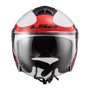 Casco jet LS2 OF573 TWISTER II Plane White Black Red - Micasco.es Casco jet LS2 OF573 TWISTER II Plane White Black Red - Micasco.es - Tu tienda de cascos de moto