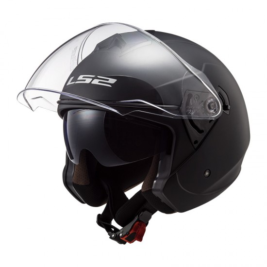 Casco jet LS2 OF573 TWISTER II Solid Matt Black - Micasco.es Casco jet LS2 OF573 TWISTER II Solid Matt Black - Micasco.es - Tu tienda de cascos de moto