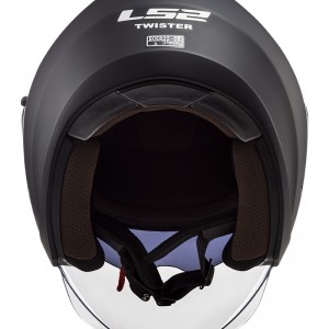 Casco jet LS2 OF573 TWISTER II Solid Matt Black - Micasco.es Casco jet LS2 OF573 TWISTER II Solid Matt Black - Micasco.es - Tu tienda de cascos de moto