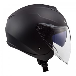 Casco jet LS2 OF573 TWISTER II Solid Matt Black - Micasco.es Casco jet LS2 OF573 TWISTER II Solid Matt Black - Micasco.es - Tu tienda de cascos de moto